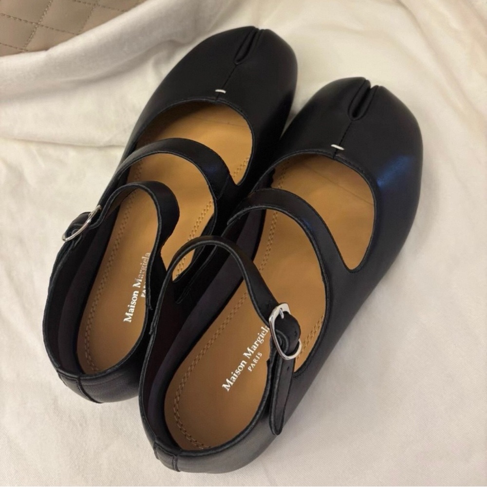 Maison Martin Margiela Black Tabi Loafers